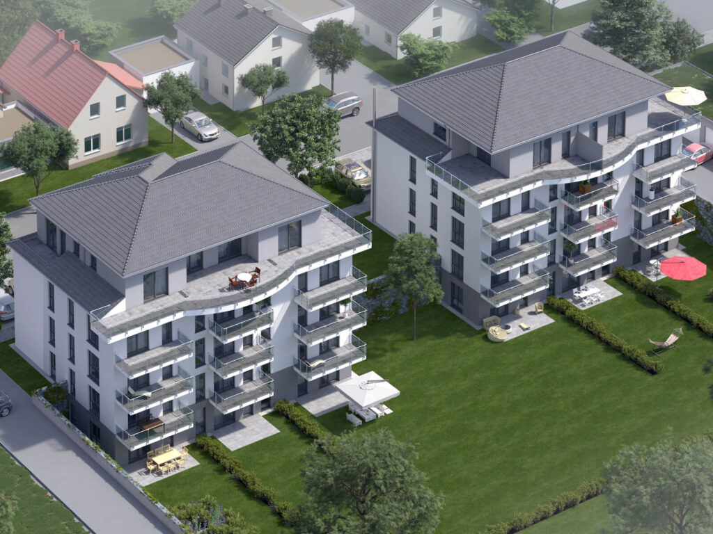 Architekturvisualisierung Untere Bult in Porta Westfalica